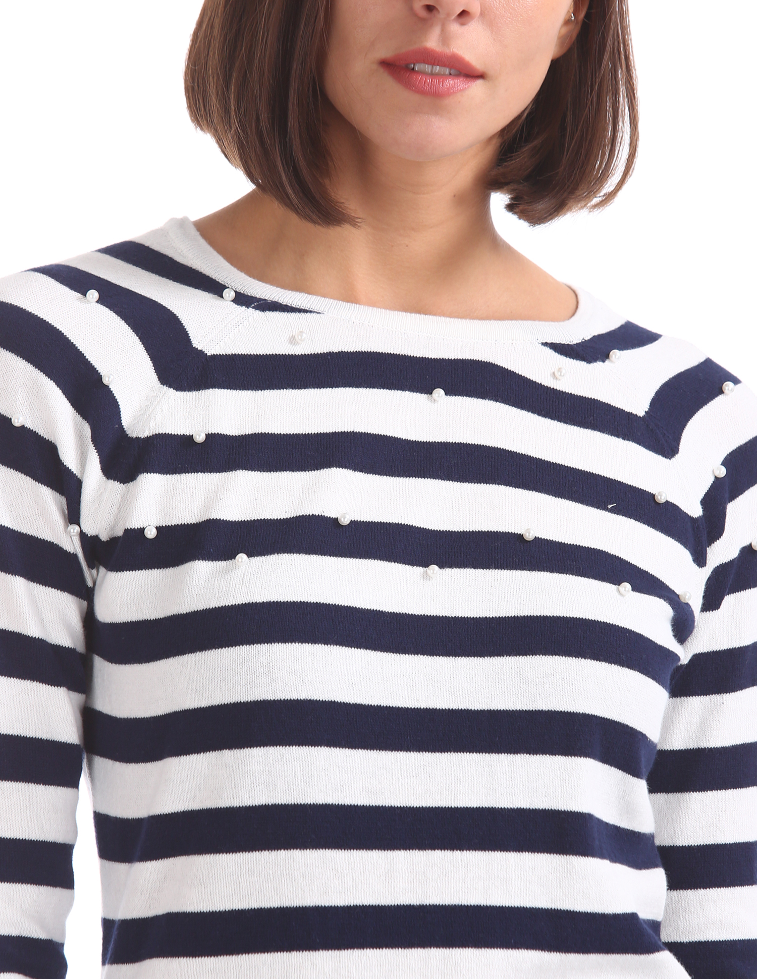 U.S. Polo Assn. Women Casual Wear Striped Top